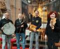 Bild: Simone Spiegler
Die Spielleute „Amici musicae antiquae“ brachten mittelalterliche Klänge nach St. Josef in Weiden.