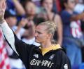 Bild: Marcus Brandt/dpa
Alexandra Popp: Ende ihrer DFB-Karriere?