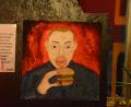 Bild: Kunz
Die Bilderausstellung der FOS bei der „Sünde“ im Ringkino provoziert mit dem Thema Armut.