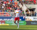 Bild: Sascha Janne
Leopold Wurm am Samstag bei seinem Startelf-Debüt beim SSV Jahn Regensburg im Spiel gegen den 1. FC Kaiserslautern.