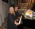Bild: Winkler
Das Klavierkonzert in Kohlberg mit Violetta und Alexej Novikov begeistert die Zuhörer.