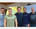 Bild: jp
Der FDP im Bundestagswahlkreis Amberg, Amberg-Sulzbach und Neumarkt nominiert ihren Kandidaten (von links): Stefan Edenharder vom FDP-Landesverband, Vorsitzender Sascha Renner vom FDP-Kreisverband Neumarkt, der Bundestagsabgeordnete Nils Gründer aus Neumarkt sowie Fabian Bischof und Jens Rohn vom FDP-Kreisverband Amberg-Sulzbach.