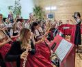 Bild: Marina Richt/exb
Das Jugendorchester der Blaskapelle Großkonreuth stellte beim Herbstfest in Mähring sein Können unter Beweis.