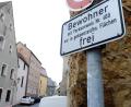 Bild: Stephan Huber
Ein Bild aus dem Jahr 2013: Damals gab es noch Straßen in der Amberger Altstadt, in der nur Anwohner parken durften.
