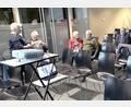 Bild: mgo
Im Café Mitte wurde anlässlich des Jahrestages an den Terror-Überfall auf Israel gedacht.