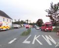 Bild: sei
Zwölf Feuerwehren aus der ganzen Umgebung sind wegen eines Großbrand in Steinfels ebenso wie das Technische Hilfswerk und das BRK im Einsatz.
