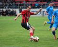 Bild: Dieter Jäschke
David Bezdicka (links) brachte den Sportclub gegen den FC Kosova Regensburg mit 1:0 in Führung. Am Ende siegte Luhe-Wildenau mit 2:1.