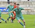 Archivbild: Hubert Ziegler
David Vidovic (Szene aus einem früheren Spiel) machte mit seinem Treffer zum 4:2-Endstand für die DJK Gebenbach den Deckel in Kornburg drauf.