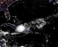Bild: -/NOAA via AP/dpa
Hurrikan „Oscar“ traf am Sonntag auf Kuba und schwächte sich später zu einem Tropensturm ab. (Archivbild)