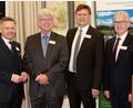 Bild: wro
Landtags-Vizepräsident und MdL Tobias Reiß gratulierte Wolfgang Wenisch zum Ruhestand und Reinhold Witt zum neuen Amt als Behördenleiter des AELF Tirschenreuth-Weiden. Die Festansprache hielt Ministerialdirektor Hubert Bittlmayer.(von lnks).