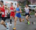 Archivbild: Kiefner
Domenika Mayer (blaues Trikot, hier beim Marathon in Wien) geht am Sonntag in Regensburg an den Start.
