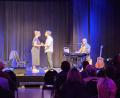 Bild: LfP/Claudia Bunk/exb
Das Improtheater "Die Stereotypen" aus Bielefeld fand einen empathischen und humorvollen Zugang zu dem sensiblen Thema „Demenz“ mit Theater und Gesang