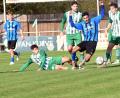 Archivbild: Gebert
Der SV Mitterteich (grüne Trikots, Szene aus dem Spiel gegen Erlangen-Bruck) gastiert am Mittwochabend beim TSV Weißenburg.