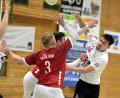 Archivbild: Hubert Ziegler
Der HC Sulzbach (rechts Nino Heckerott, Szene aus dem Spiel gegen den TV Altdorf) ist am Sonntag zu Gast bei der TS Herzogenaurach.