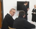 Bild: Gabi Schönberger
Verteidiger Engelbert Schedl aus Weiden mit dem 40-jährigen Angeklagten am Dienstag vor dem Amtsgericht Weiden.