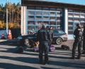 Bild: Marc Dietrich
An der A3 am Autohof in Berg hat am Montag eine Großkontrolle stattgefunden.