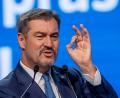 Archivbild: Peter Kneffel/dpa
Markus Söder will im bevorstehenden Wahlkampf keine Schlammschlacht.