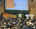Bild: mgo
Prof. Dr. Clemens Bulitta, Präsident der OTH Amberg-Weiden, würdigt in seiner Eröffnungsrede das 30-jährige Bestehen der Hochschule.