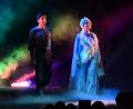 Bild: Kunz
Kay und die Schneekönigin auf der Bühne der Max-Reger-Halle.