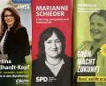 Bild: Gerhard Götz
Martina Englhardt-Kopf, Marianne Schieder und Tina Winklmann (von links) haben 2021 den Einzug in den Bundestag geschafft. Alle drei wollen auch kommendes Jahr wieder antreten.