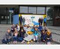 Bild: exb
Die Klasse 4 der Grundschule Schönsee mit ihrer Zeitungsente.
