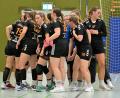 Archivbild: Hubert Ziegler
Die Handballerinnen der HG Amberg stimmen sich auf das Spiel ein. Sie sind zu Gast beim TV Altdorf.