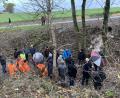 Bild: Johannes Weig
Der Abfluss des Regenwassers bei Woppenrieth ist entschleunigt, dazu ist ein alter Hohlweg zu einem Rückhaltebecken umfunktioniert.