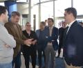Bild: Kunz
Markus Söder (Zweiter von links) im Gespräch mit dem JU-Bundesvorsitzenden Johannes Winkel, stellvertretender Bundesvorsitzenden Nicola Gehringer, Weidens CSU-Fraktionschef Benjamin Zeitler, Landtagsabgeordneter Stephan Oetzinger und dem bayerischen JU-Landeschef und Europaabgeordneten Christian Doleschal (von links).