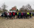 Bild: Kerstin Püschl
35 Läufer tun Gutes beim AULA-Lauf in Amberg: Sie ermöglichen eine Spende von 700 Euro für die Kinderpalliativstation Amberg.