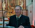 Bild: Stephan Huber
In der Klosterkirche St. Hedwig erzählte Josef Schmaußer über Namenstage, das Brauchtum im November und den Advent.