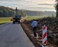 Bild: ge
Von Baumgarten zum Wasserwerk hinüber Richtung Schwend baute der Zweckverband eine 800 Meter lange neue Wasserleitung.