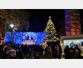 Bild: mab
Eine festliche Kulisse mit besonderen Lichteffekten beeindruckt die Besucher des Schwarzenfelder Weihnachtsmarkts.