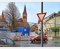 Bild: Brigitte Gschwendtner
Verkehrsbehinderungen gibt es an vielen Stellen in Marktredwitz, wie hier im Bereich Bahnhofstraße.
