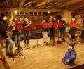 Bild: rn
Eschenbacher Bläsergruppe mit adventlichen Weisen