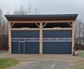 Bild: ld
Diese Halle wurde zum Großteil in Eigenleistung an der Kläranlage erstellt. Sie trägt auch eine PV-Anlage.