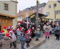 Bild: bij
Die Kleinsten des Johanniter-Kinderhauses begeisterten die zahlreichen Besucher des Weihnachtsmarktes.