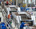 Bild: Armin Weigel/dpa
Wohnmobilhersteller Knaus Tabbert wird in seinen Hauptwerken eine Produktionspause einlegen. (Archivbild)