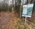 Bild: ge
An der Kreisstraße AS 3 bei Schwenderöd beginnt der Walderlebnispfad. Er hat mehr gekostet als gedacht.