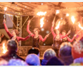 Bild: Manntau GbR/Mario Linke/exb
Immer wieder ein Erlebnis: Die Feuershow von Ameno Signum.