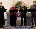 Bild: do
Mit weihnachtlicher Musik aus allen Epochen und vielen Ländern begeisterte das Gesangsquartett "I Bonifaci" in der Evangelischen Kreuzkirche Eschenbach.