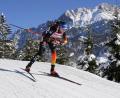 Bild: Matthias Schrader/dpa
Franziska Preuß in Hochfilzen auf dem Weg zum zweiten Weltcup-Sieg ihrer Karriere.