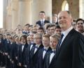 Archivbild: Pavan/exb
Der Windsbacher Knabenchor singt kommendes Jahr das Adventskonzert in der Stiftsbasilika Waldsassen.
