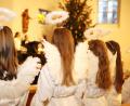 Bild: war
Ob die Engel aus der Etzenrichter Nikolauskirche auch bei der Dorfweihnacht am kommenden Samstag dabei sein werden, entscheidet wohl das Wetter.