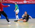 Bild: gud
Kerstin Schöberl (rechts/Szene aus einem früheren Spiel) traf sechs Mal für den HV gegen die TSG Estenfeld.