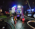 Bild: Berufsfeuerwehr Regensburg 
Feuer in einem Mehrfamilienhaus am frühen Donnerstagabend in Regensburg.