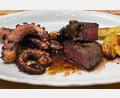 Bild: za
Gemischte Platte: In dieser Variante von Surf and Turf kommt Oktopus zum Steak.