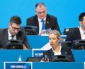 Bild: Sebastian Kahnert/dpa
Alice Weidel, wird in Riesa zur Kanzlerkandidatin der AfD bestimmt.
