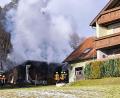 Bild: jma
Am Samstagmittag gerät eine Scheune in Wölkersdorf bei Kirchenthumbach in Brand.