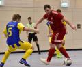 Bild: ham
Bastian Lobinger (rechts) war wieder einmal bester Torschütze und bester Spieler der Futsal-Endrunde. Und mit seinem team holte er wieder souverän den Titel.