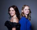 Bild: Hoerl/Klonz/exb
Die Sängerin Teresa Hoerl (links) und die Pianistin Christiane Klonz präsentieren ihr Konzertprogramm „Cinéma“.
